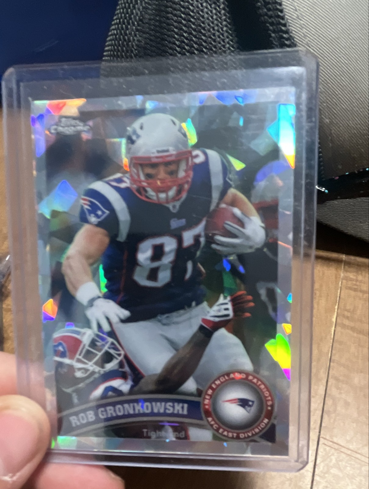 2011 Topps Chrome - Rob Gronkowski #132 Crystal Atomic Refractor /139