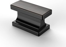 10 Pack Oil Rubbed Bronze Kitchen Cabinet Knobs for Dresser Drawers - Zinc Ha...