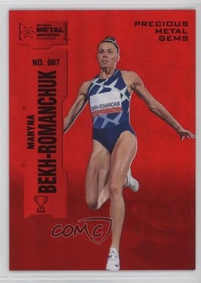 2022 Skybox Metal Universe Champions PMG Red 18/100 Maryna Bekh-Romanchuk 18qd