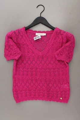   La Petite Etoile Häkelshirt Classic Shirt für Damen Gr. 32, XS Kurzarm pink  