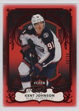 2025-26 Upper Deck Fleer Ultra Ultra Team Red 48/99 Kent Johnson #12of20 1ef4
