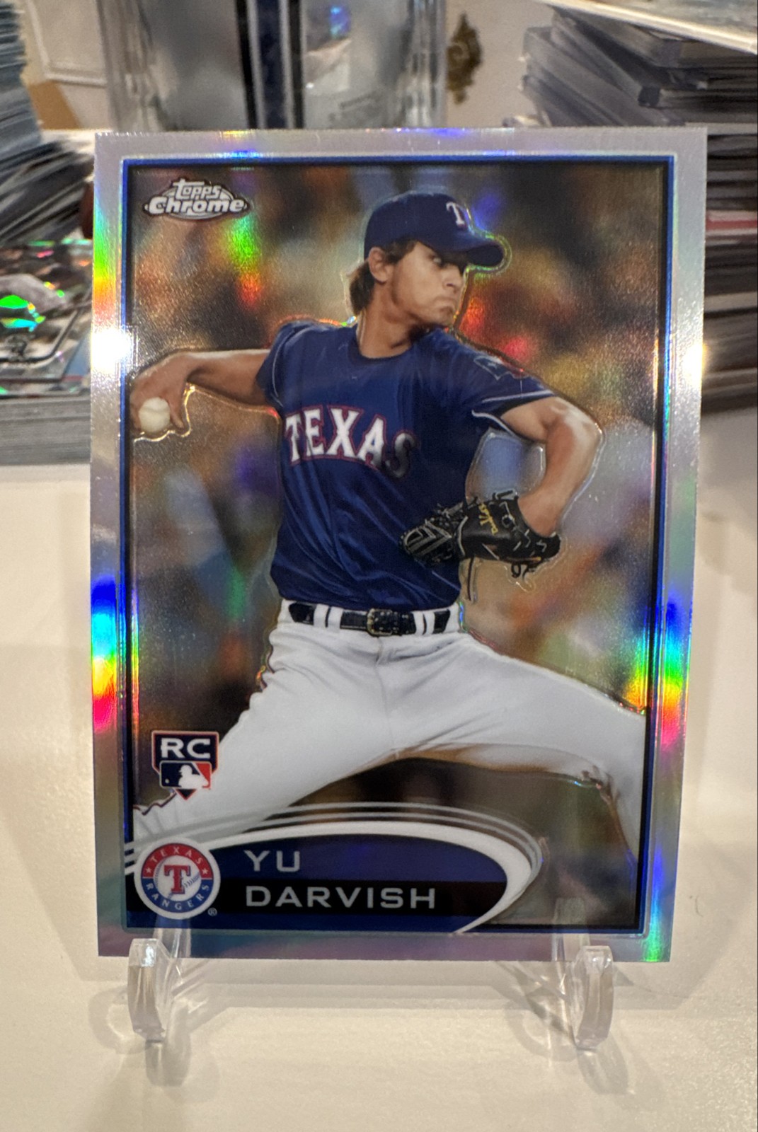 2012 Topps Chrome - Yu Darvish #151 Refractor (RC)