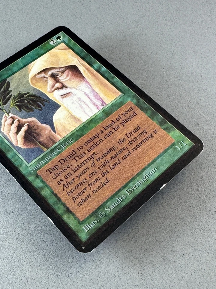 MtG—Ley Druid Limited Edition—Alpha Edition Regular—MP—Magic the Gathering - Image 3 of 4