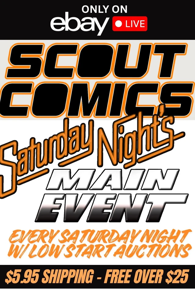 Scout Comics - Saturday Night’s Main Event - Featuring Keys, Sets & More!