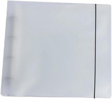 8X8 Clear Plastic Photo Album Sleeves,Acid-Free Refill Pages,30 Sheets 4 Ring
