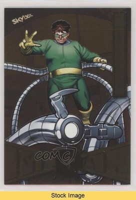 2022 Marvel Metal Universe Spider-Man Gold Light FX Dr Octopus Doctor READ o1h