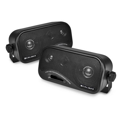 CALIBER CSB2 - 3-Wege Aufbau-Boxen/Speaker für Camping/Wohnwagen/Wohnmobil