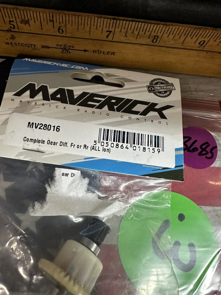 HPI / MAVERICK MV28016 完整 Diff 齿轮前/后适用于:全离子 &23616 Himoto — 第 4/4 张图片
