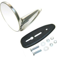 Left Door Mirror For Porsche 356b 356c 356sc 911 912 1960-1966 64473111110