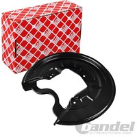 febi bilstein Spritzblech Bremsscheibe Hinten Links Passend FüR Audi A3 Skoda OC