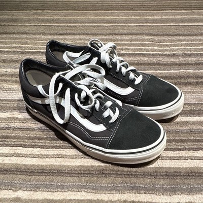 VANS Old Skool Men's Black White Canvas Casual Sneakers Size 10