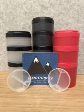 Blender Bottle ProStak Pill Organizers & Storage Containers - Various Sz & Color