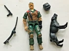 Mutt v1 G I Joe Dog Handler K-9 1984 loose Junkyard security enforcement puppy b