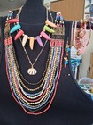 Lot Of 10 Tribal Ethnic Style & Theme - Mixed Jewelry Ncklaces Brcelets Errings — photo 5