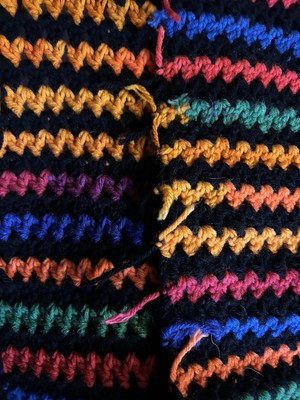 Queen Sized Heart Crochet Blanket 