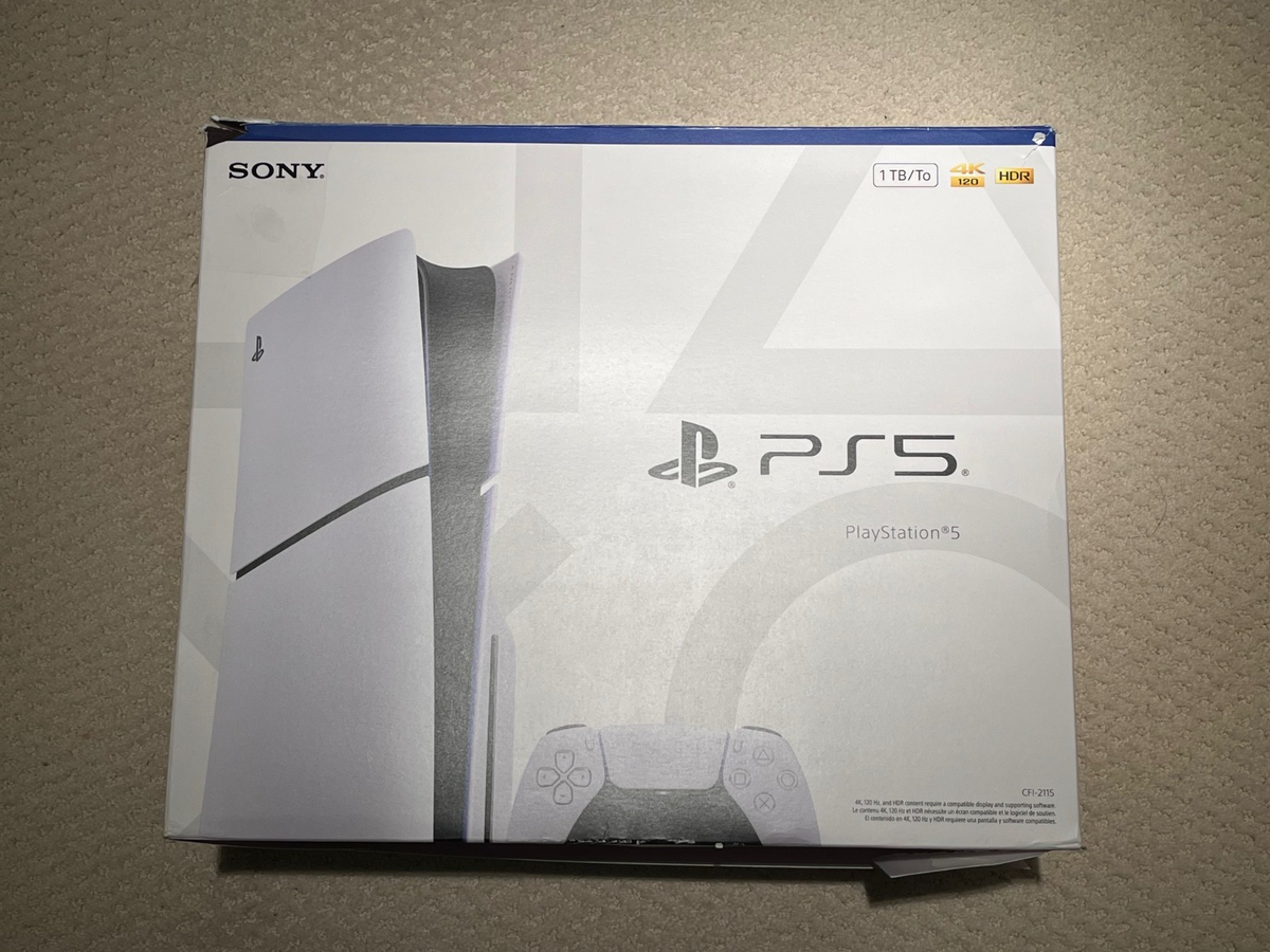 Sony PS5 Slim PlayStation 5 1TB Disk Edition Gaming Console CFI