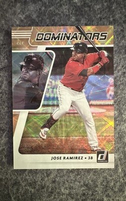2021 Panini Donruss - Dominators Jose Ramirez #DOM7 /999
