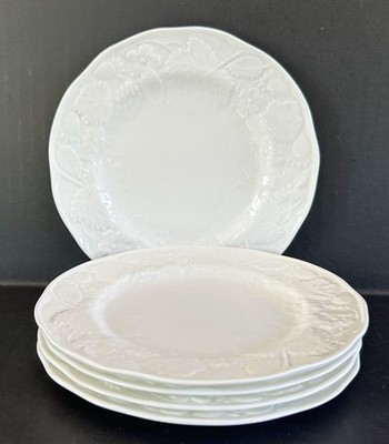 Wedgwood Bone China Strawberry & Vine Bread Plates 6 5/8'' Set Of 5