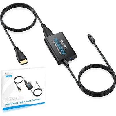 Profi HDMI zu Optisches Audio Konverter 192 kHz eARC ARC Extractor