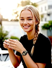 STRIKING NIB MUSEUM OF MODERN ART MOMA JACKSON POLLACK 'UNTITLED 1950' WATCH