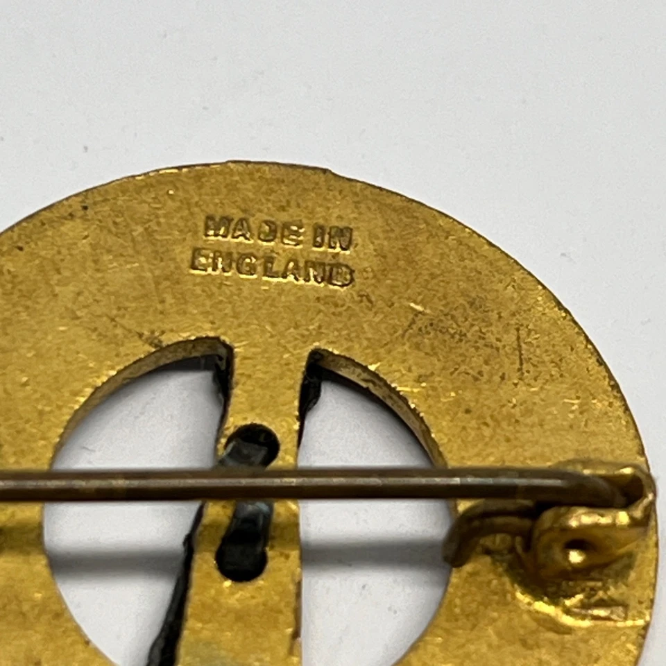 American Lawn Bowling Assoc.  GB 1948 Enamel Pin Badge Bowls Statue of Liberty - Image 3 of 4