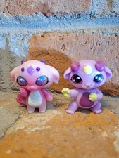 Magic Mixies Mixlings Series 1 Roshu Rare Pink Sparkles Turo Figure Lot Moose 2"