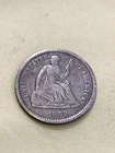 1862  Seated Liberty Half Dime FINE DETAILS #527