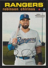 Robinson Chirinos 2020 Topps Heritage #680