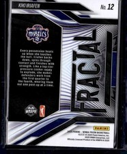 2025 Panini Prizm WNBA #12 Kiki Iriafen Fractal