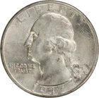 1937-D Washington Silver Quarter AU Slider Uncertified #859