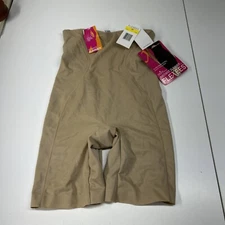 Flexees By Maidenform Ultimate Instant Slimmer Hi Waist Thigh Slimmer Sz M NWT