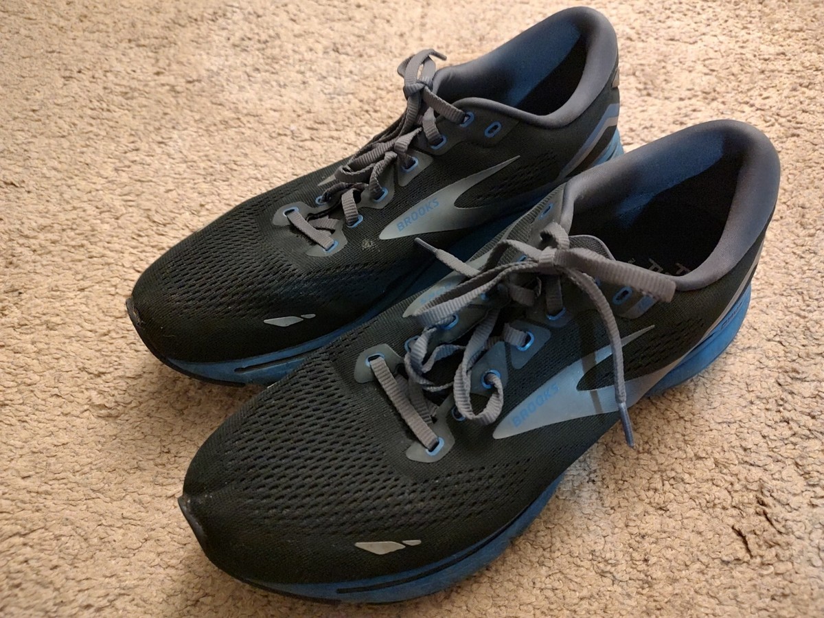 Brooks Mens Ghost 15 1103931D056 Black Running Shoes  display picture 1