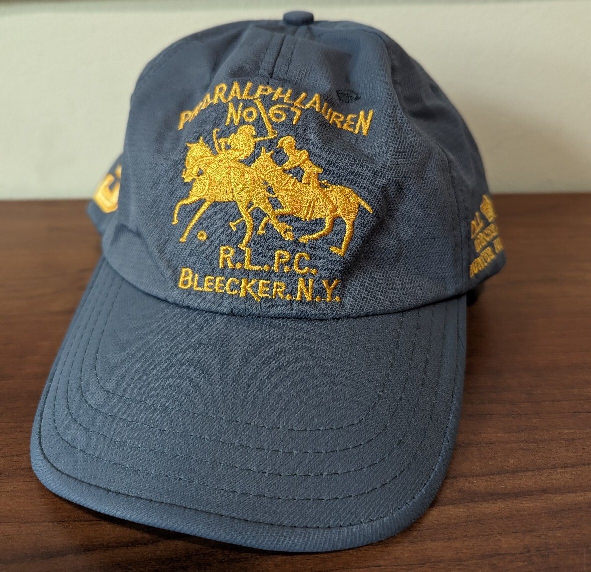 POLO RALPH LAUREN::キャップ[RESALE] VTG Polo Ralph Lauren Bleecker NY Strapback Hat Cap