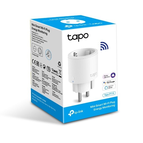 TP-LINK TAPO P115 Smart Mini WLAN Steckdose Mit