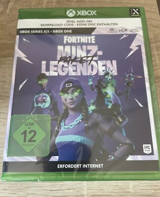 Fortnite - Minz-Legenden inkl. 1000 V-Bucks | Code in Box Xbox X|S One  NEU OVP