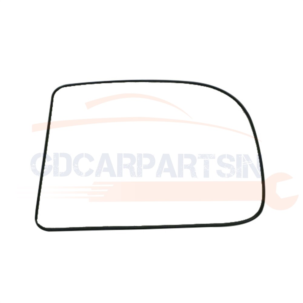 View Flat Mirror Glass Fits FORD F250/F350 SUPER DUTY 99-21 Left Side LH w/Base