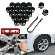 20Pcs 19mm Car Wheel Lug Nut Cover Bolt Protector Hub Screw Cap Trims Universal