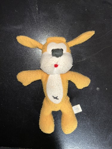 Dan Brechner Plush Yellow Standing Dog 8 Inches - 第 1/12 張圖片