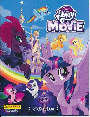 Panini Sticker My little Pony The Movie kompletter Satz