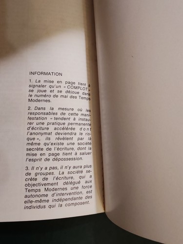 Mise En Page N°1 L'expérience - Mai 1972 - EO - Picture 10 of 11