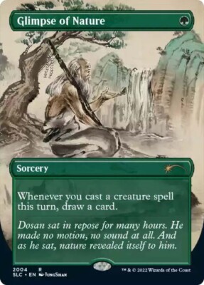 1X NM Glimpse of Nature Secret Lair 30th Anniversary Countdown Kit