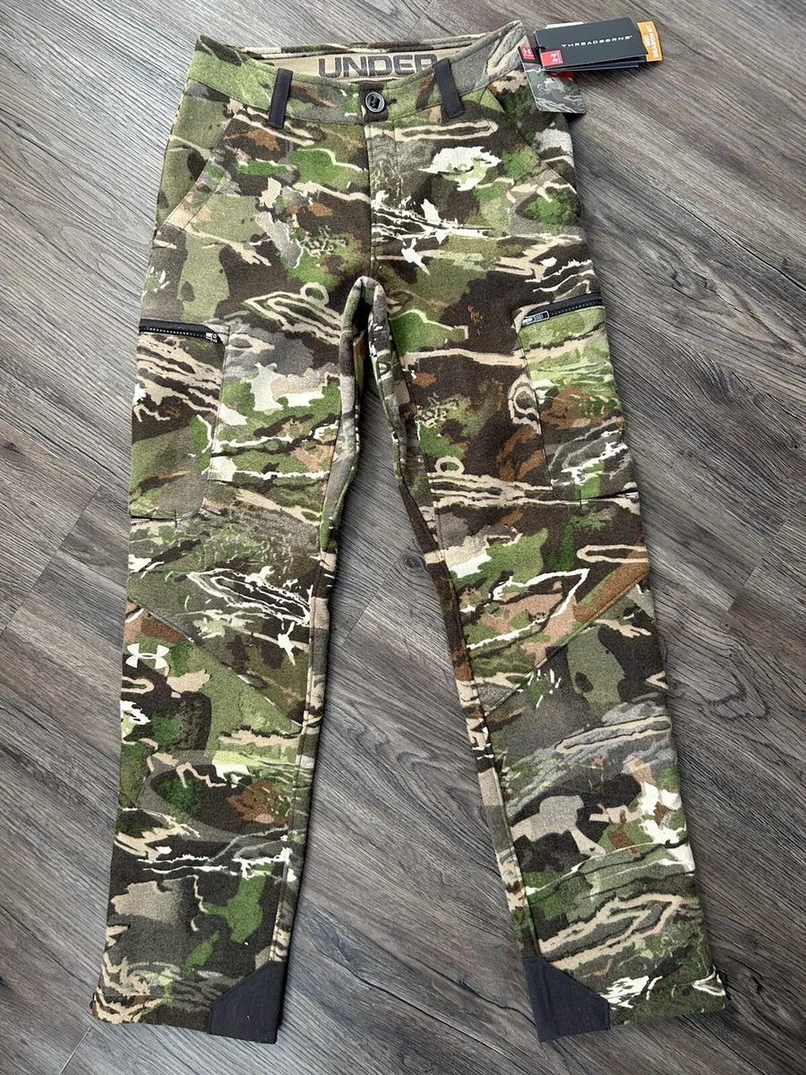 NEW Under Armour Womens Mid Season Wool Blend Camo Hunting Pants - Size 4 -  NWT