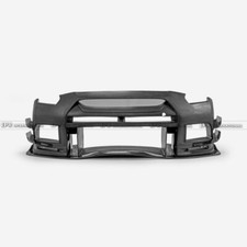 For Nissan MY17 R35 2017 GTR TR2 Type Front Bumper Glossy Dry Carbon Fiber