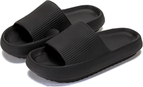 Cloud Slippers for Women and Men, Pillow House Slippers Shower Shoes Indoor Slid