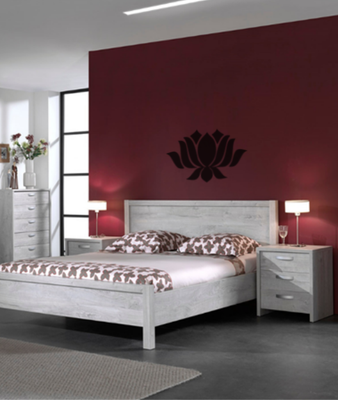 A4 Pochoir Mur Textile Maison Déco Zen Fleur De Lotus En