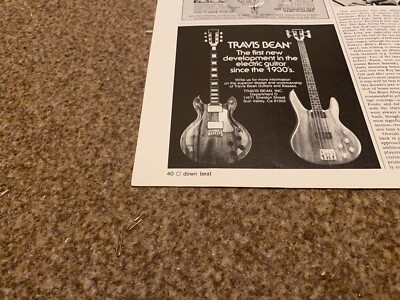 JBF68 WERBUNG 5X5 TRAVIS BEAN GITARREN