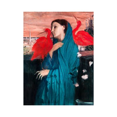 Edgar Degas, Young Woman with Ibis, 1862, Pearl Photo Paper, 18'' x 24''