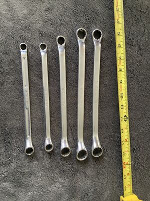 Snap On 10 Degree Offset Box Wrenches, Repeat Sizes, Different Styles .u