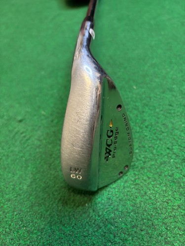 Warrior WCG Pro-Edge Custom Grind Lob Wedge 60* Stiff -Flex Steel, 35” - Picture 3 of 6