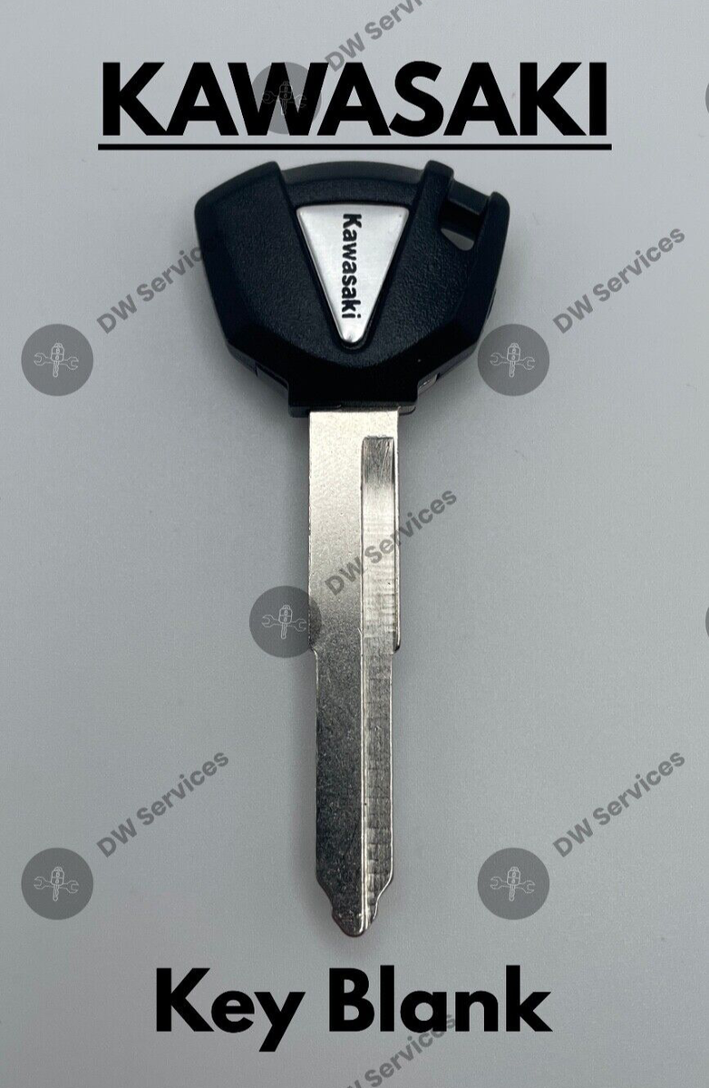 NEW! KAWASAKI Motorcycle Key Blank! NINJA Versys Vulcan Z 2010